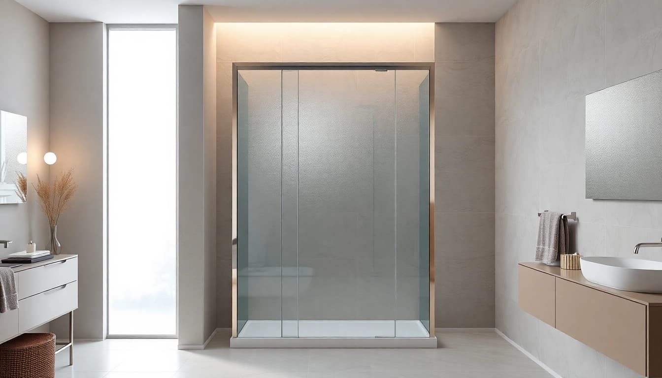 Elegante dusche 100x100 mit modernem Design in einem stilvollen Badezimmer.