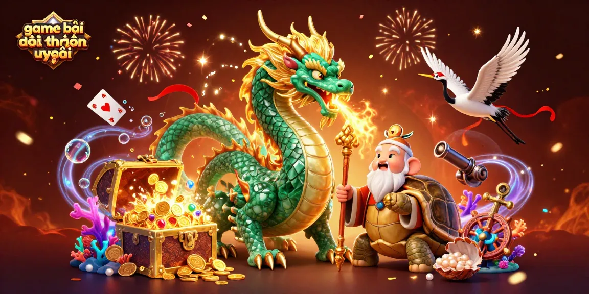 Play exciting games and win with game bài đổi thưởng uy tín, featuring vibrant casino elements.