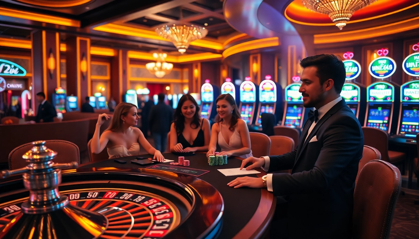 Experience high-stakes gaming at mb66.nyc with vibrant poker tables and exciting slots.