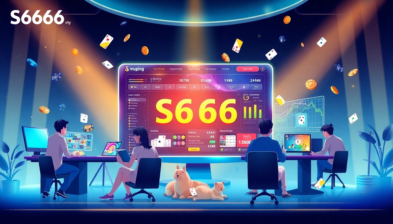 S666.nyc: A premier online gambling platform showcasing vibrant casino games and sports betting options.