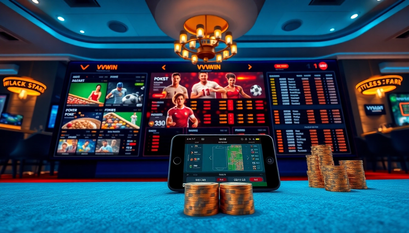 Experience the excitement of online gaming at vvvwin88.live with a modern betting interface.
