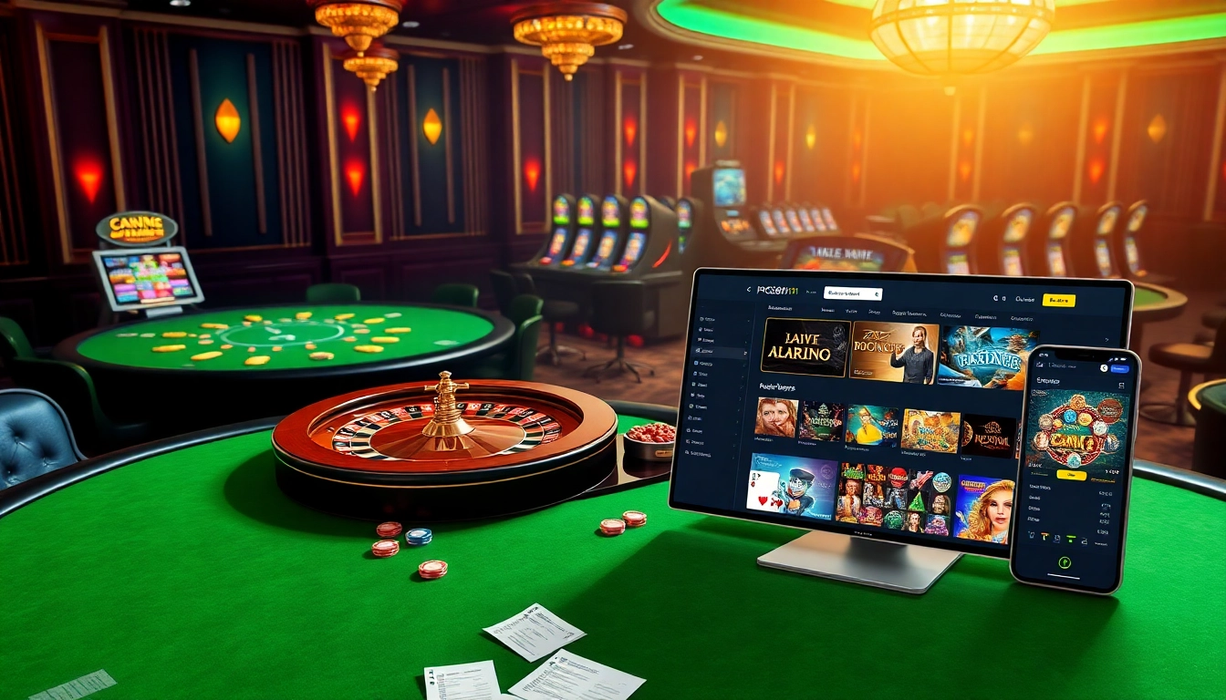 Experience the luxury of pg88vip.it.com with vibrant casino visuals showcasing dynamic gaming elements.
