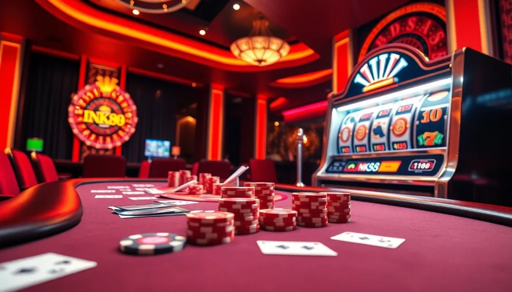 Win big at https://nk88.horse/ with vibrant casino tables and an elegant gambling atmosphere.
