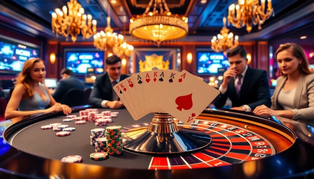 Experience the excitement of winning at KKWIN.COM with vibrant poker chips and cards on a stylish casino table.