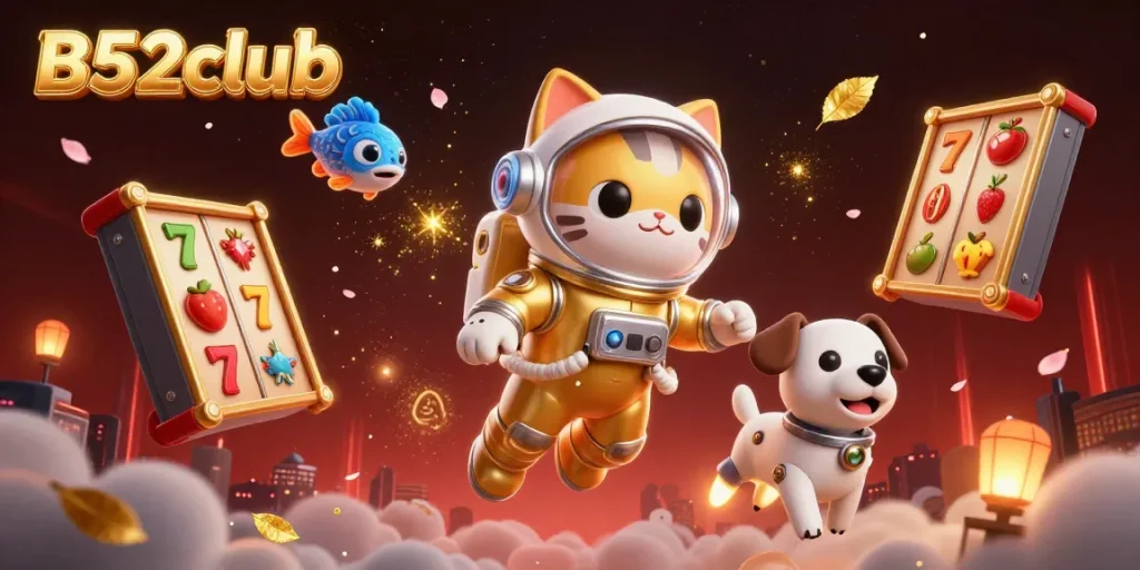 Engage with thrilling slots at B52club featuring vibrant characters and immersive gaming elements.